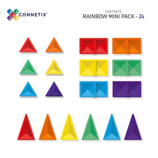 Connetix | RAINBOW Mini Pack (24pc)
