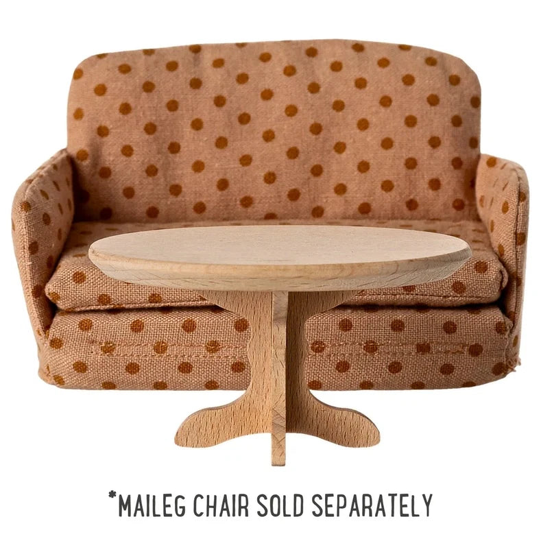 Maileg | Natural Coffee Table for Mouse