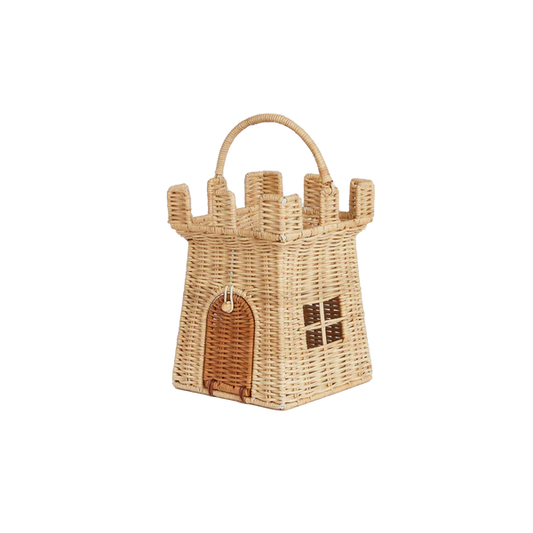 Olli Ella | Rattan Castle Bag