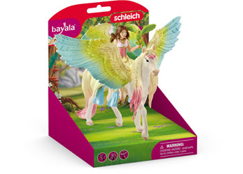 Schleich | Surah & Glitter Pegasus