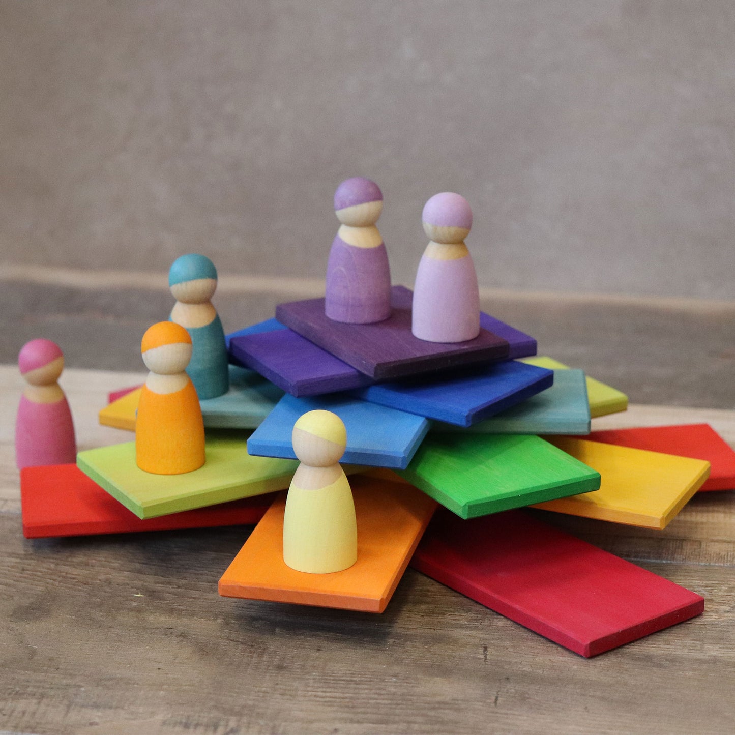 GRIMMS | Building Boards (Rainbow)