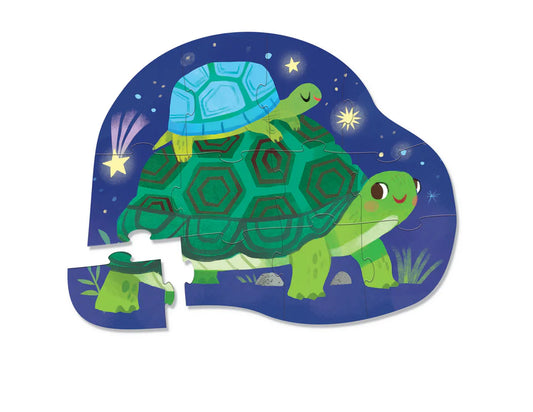Crocodile Creek | Mini Puzzle 12 pc - Turtles Together