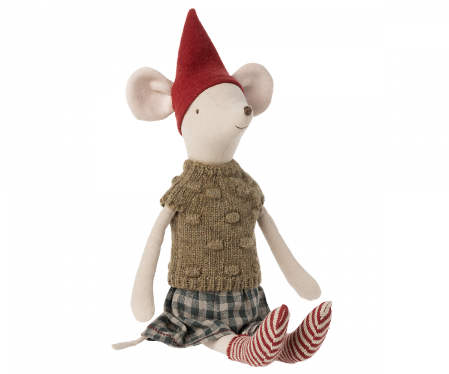 Maileg | Christmas Mouse Girl - Medium