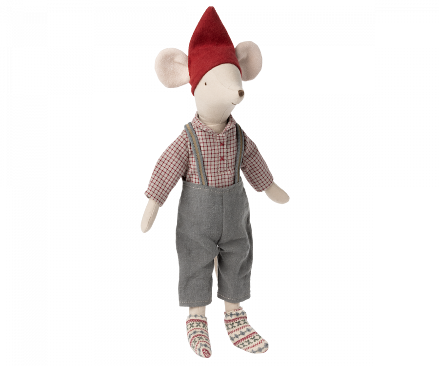 Maileg | Christmas Mouse Boy - Medium