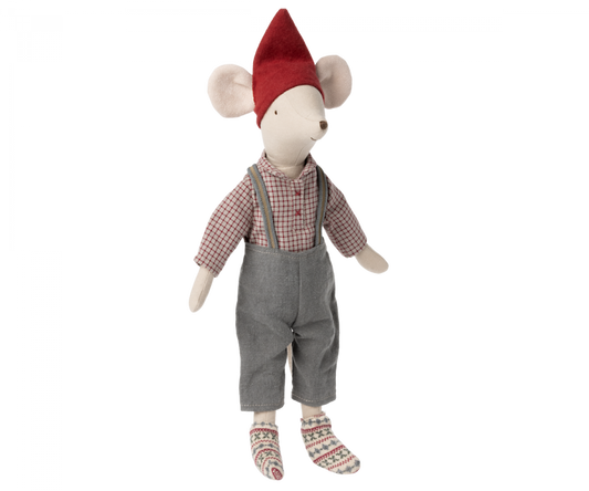 Maileg | Christmas Mouse Boy - Medium