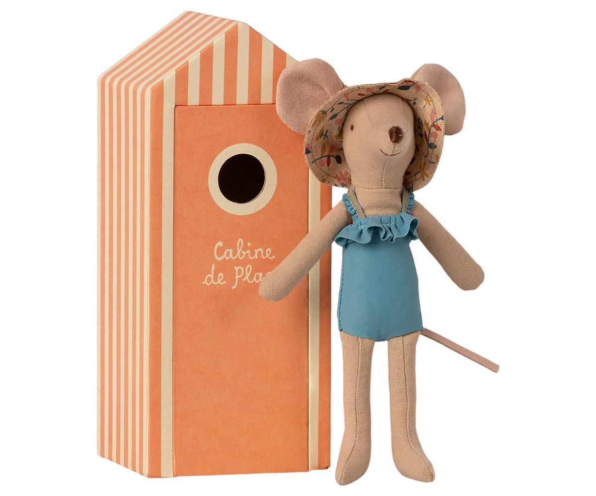 Maileg | Beach Mouse - Mum in Cabin