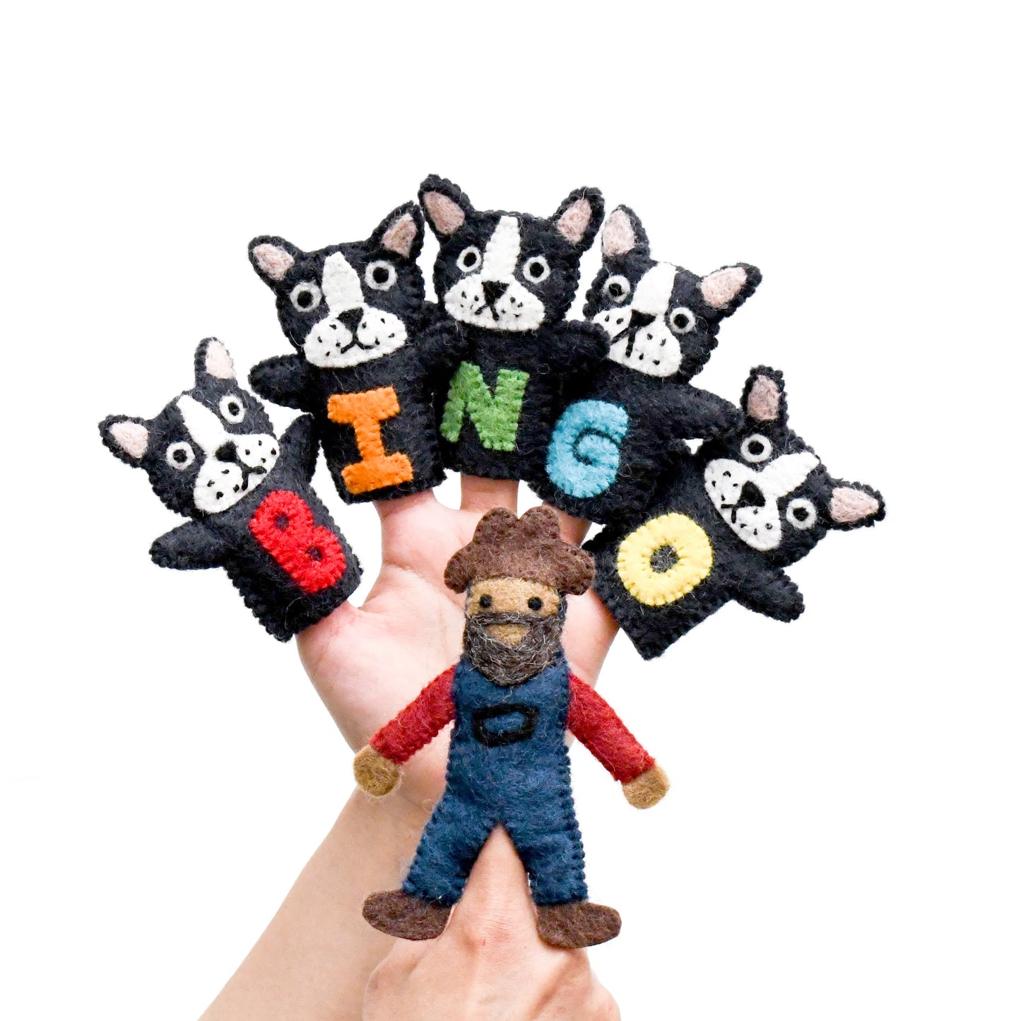 Tara Treasures | Finger Puppet Set - BINGO