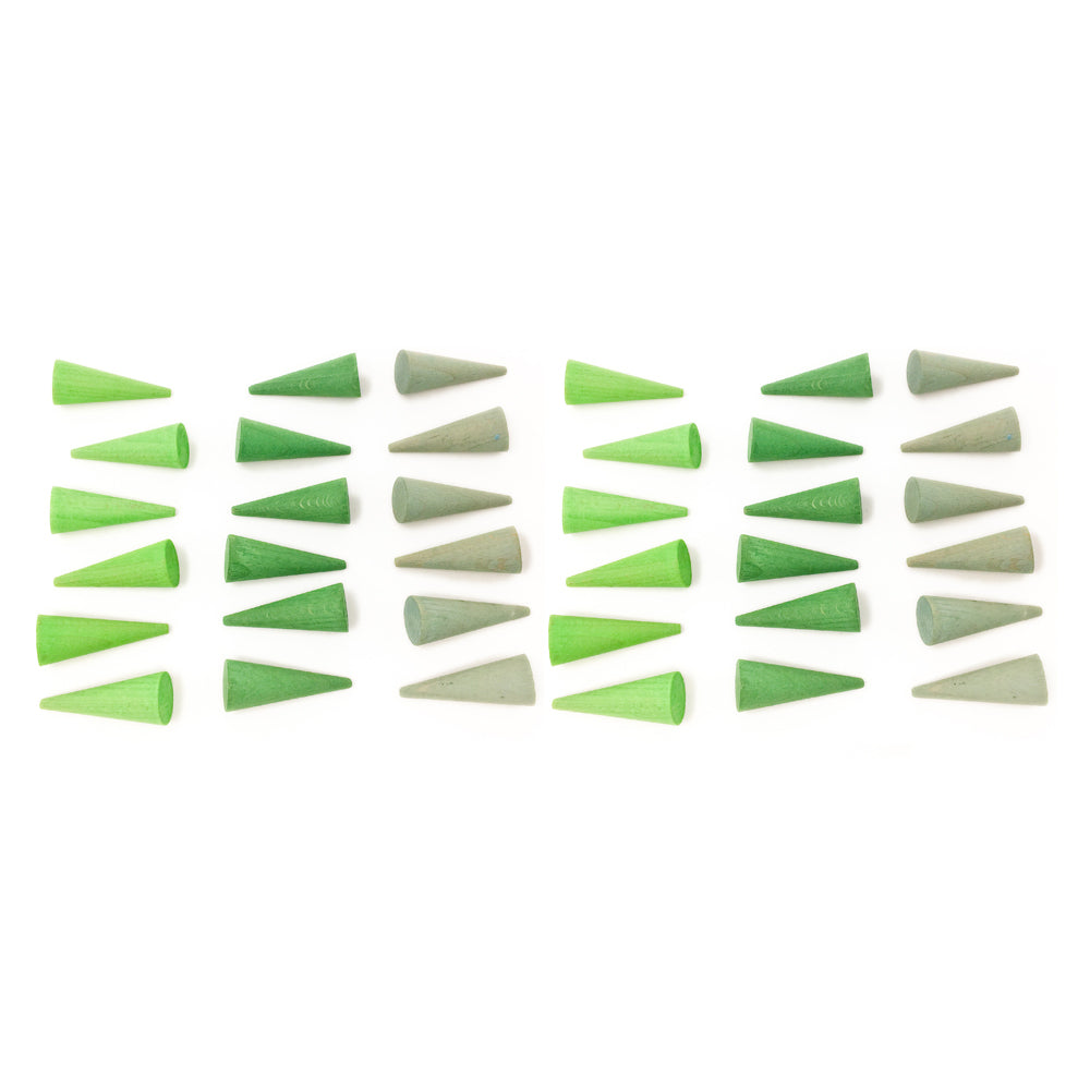 Grapat | Mandala (Green Cones)
