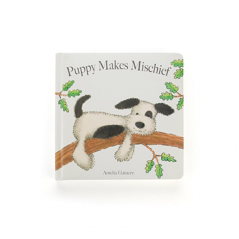 Jellycat | Book - Puppy Makes Mischief