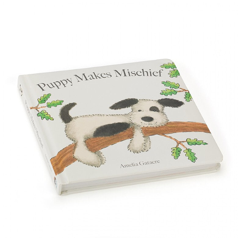 Jellycat | Book - Puppy Makes Mischief