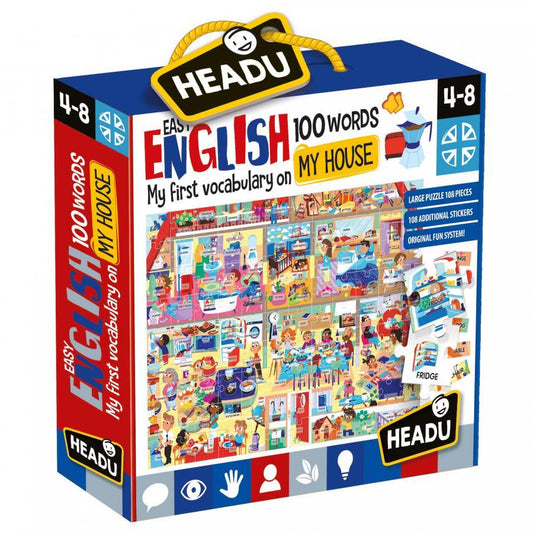 Headu | Easy English 100 Words - My House