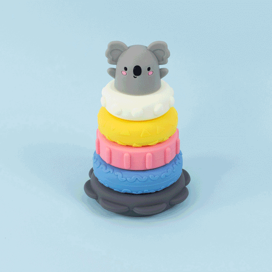 Tiger Tribe | Silicone Stacker - Koala