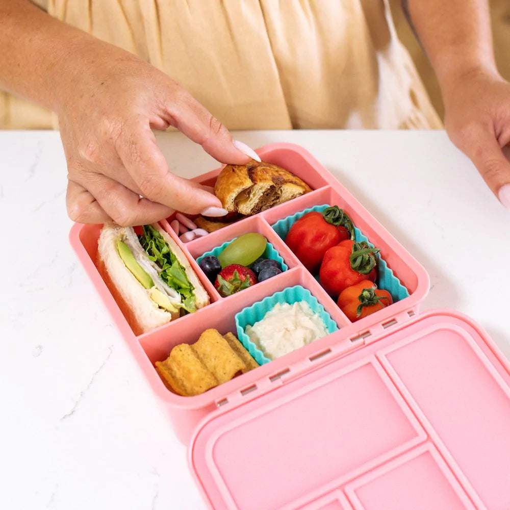 Little Lunch Box Co Bento Five Strawberry Peach & Pip