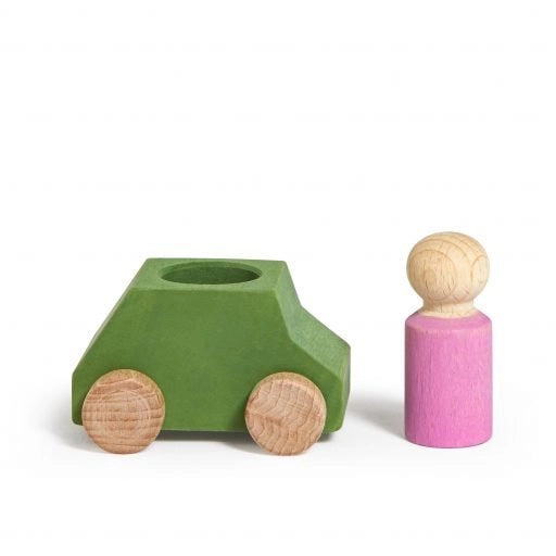 Lubulona | Mint Wooden Car