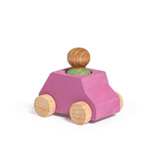 Lubulona | Pink Wooden Car