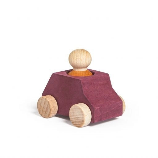 Lubulona | Plum Wooden Car