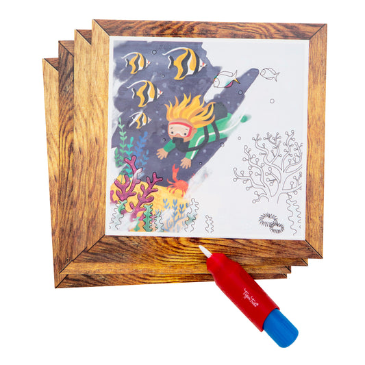 Tiger Tribe | Magic Painting World - Ocean