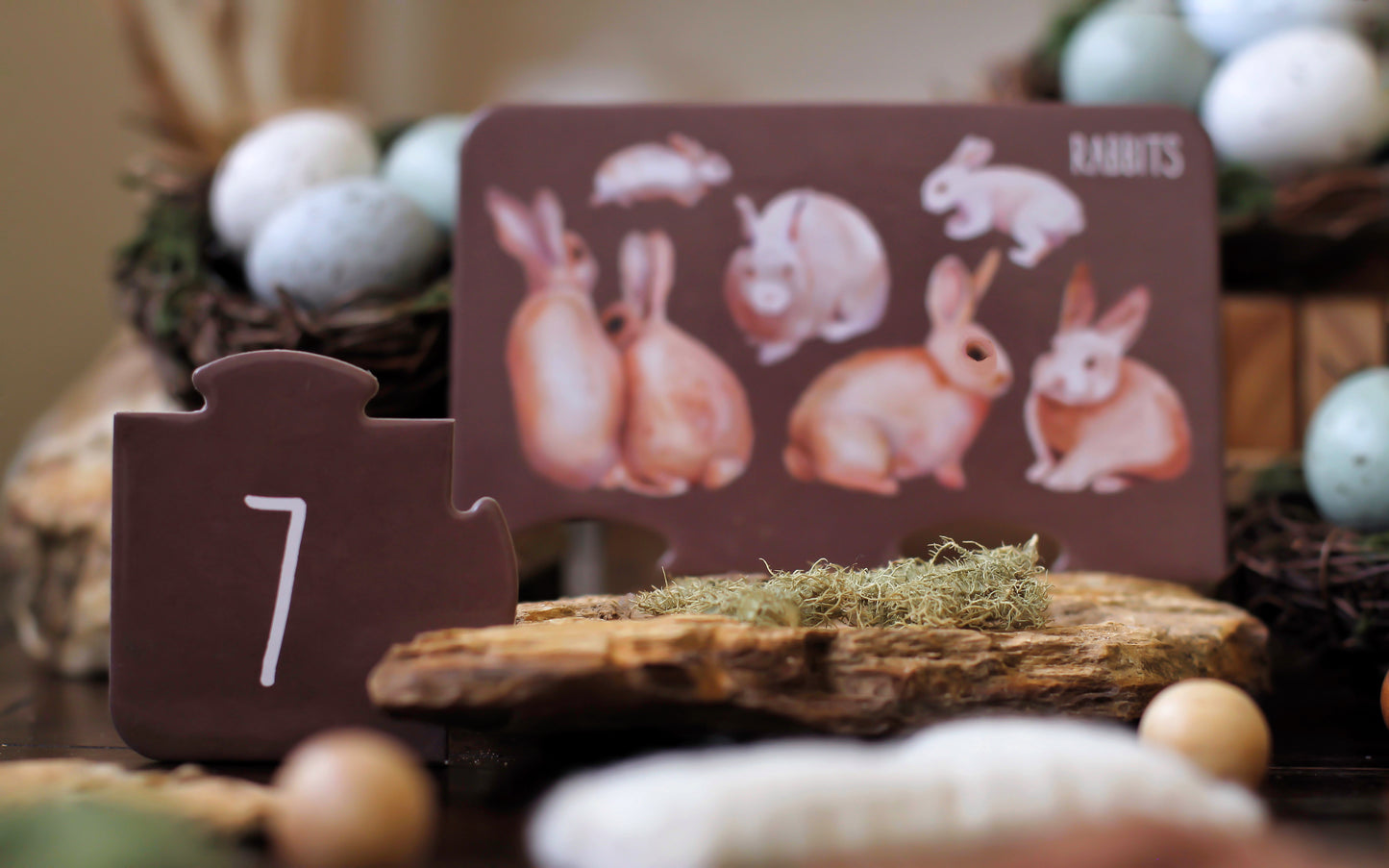 Modern Monty | Woodland Counting Puzzle