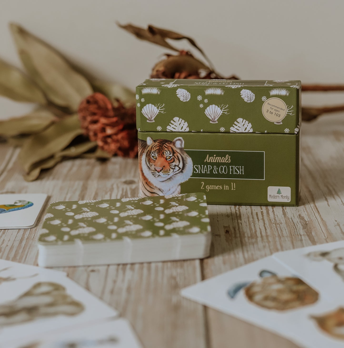Modern Monty | Animals Snap & Go Fish