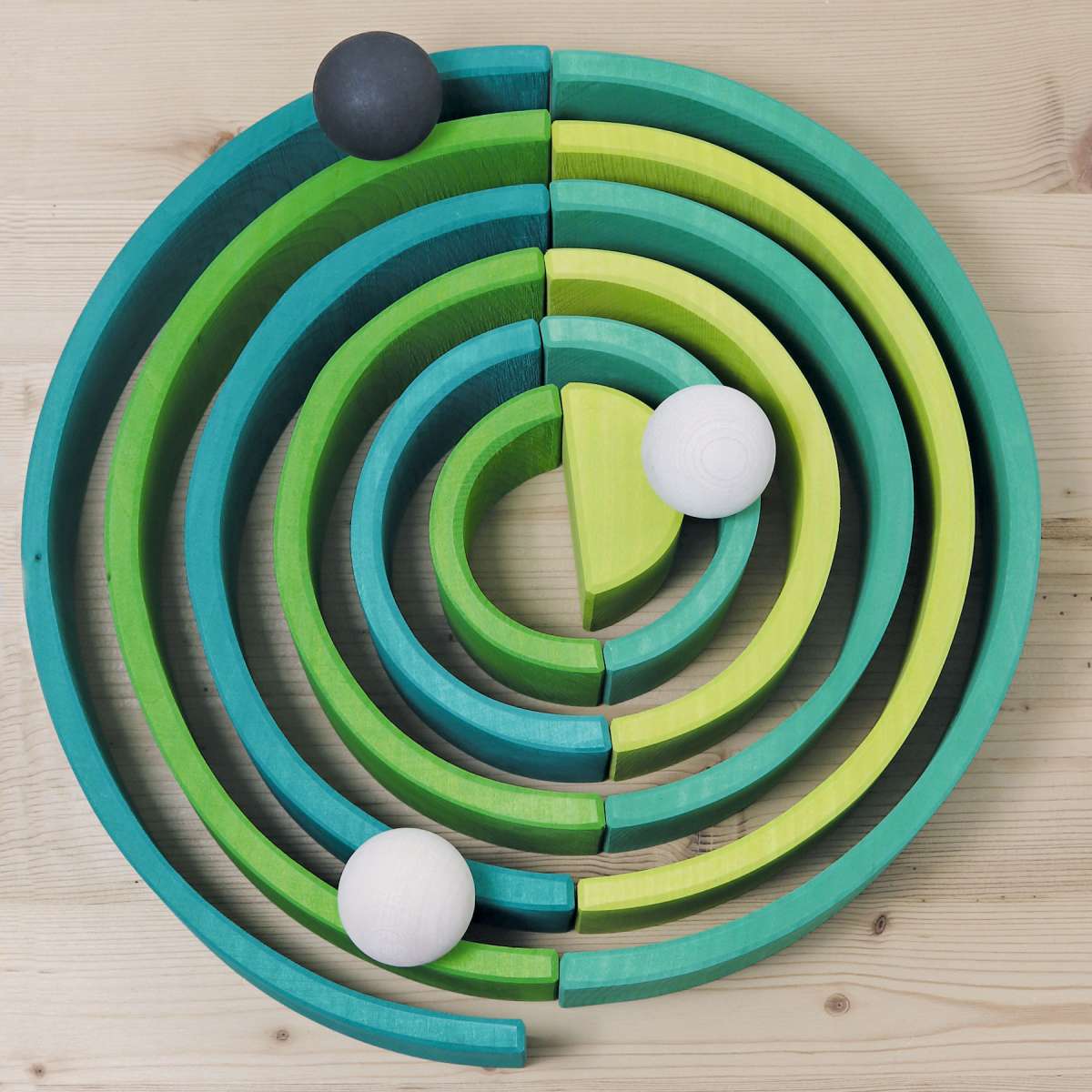 GRIMMS | Large Rainbow (Forest Green)