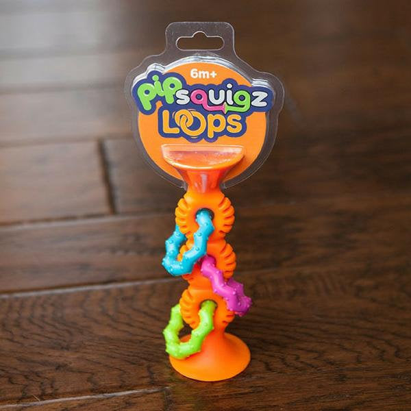 Fat Brain Toys | Pip Squigz Loops Orange