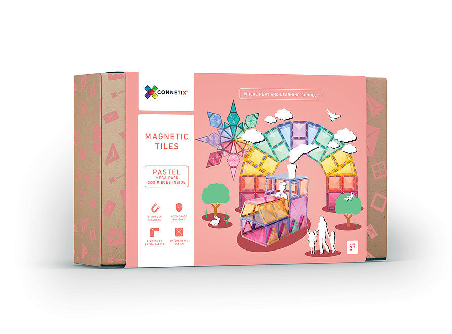 Connetix | PASTEL Mega Pack (202pc)
