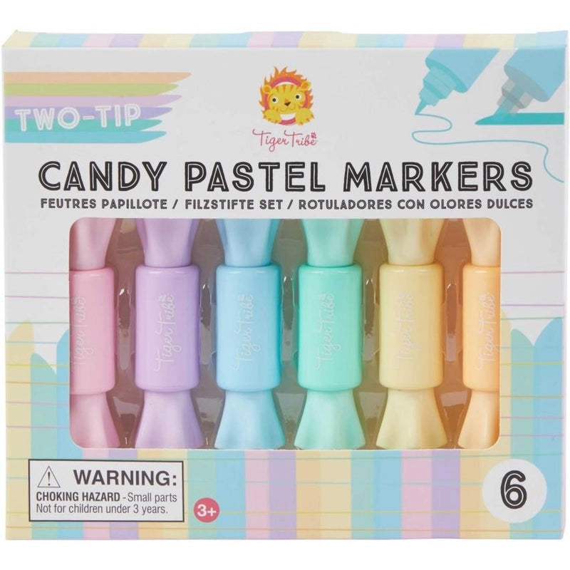 Tiger Tribe | Two Tip Candy Pastel Markers