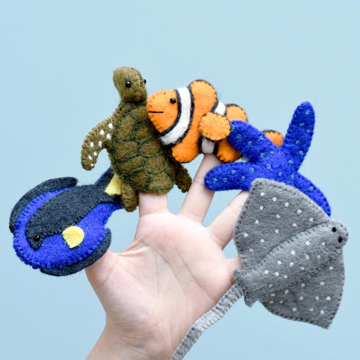 Tara Treasures | Finger Puppet Set - Australian Coral Reef