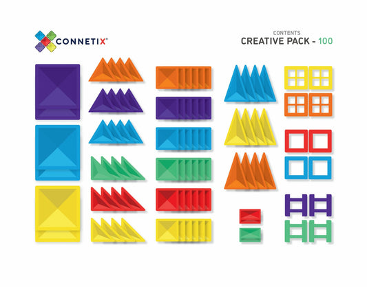 Connetix | RAINBOW Creative Pack (102pc)