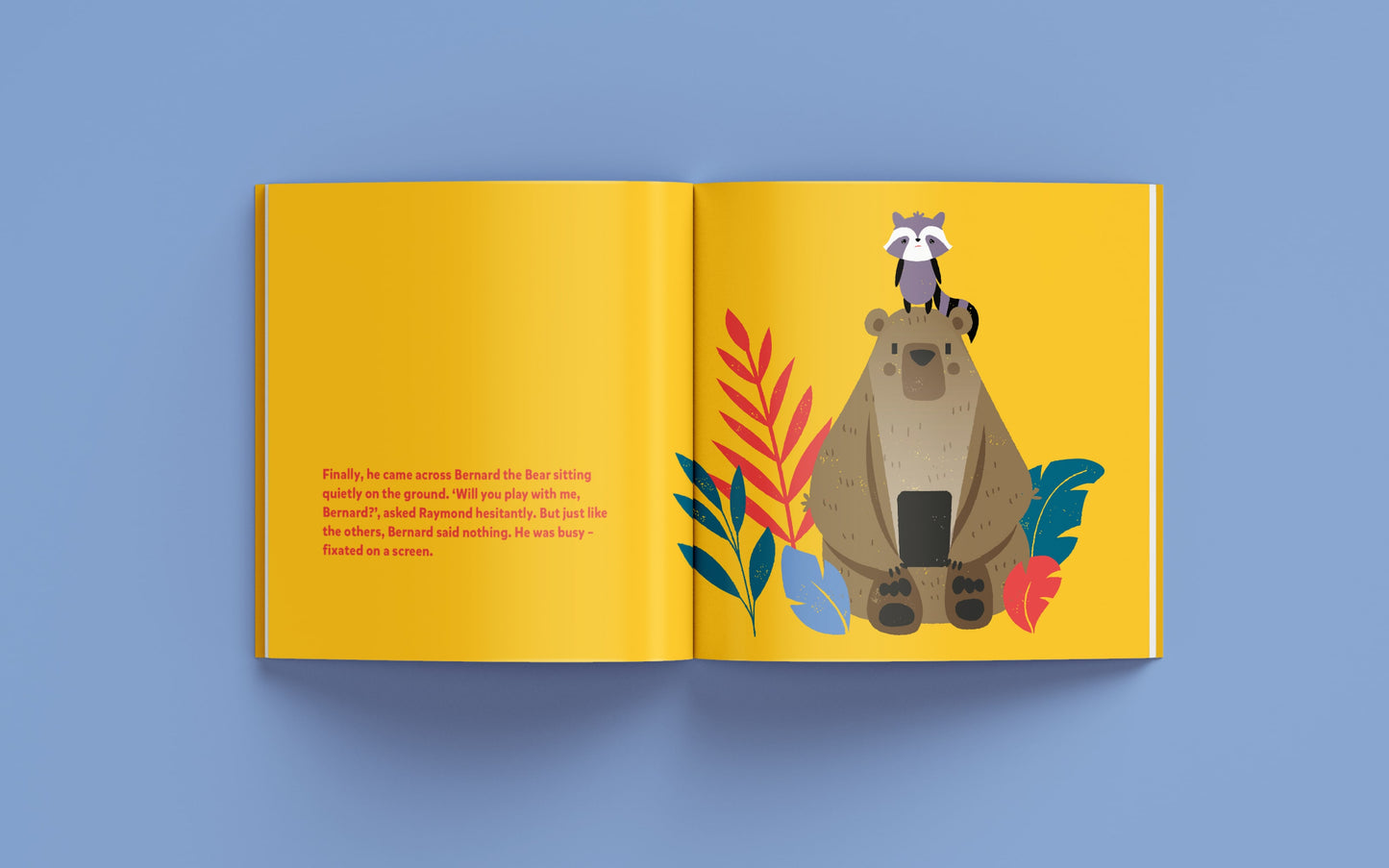 Book | Raymond The Racoon Misses His Friends