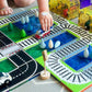 Learn & Grow Toys | Magnetic Tile Topper - Train Track