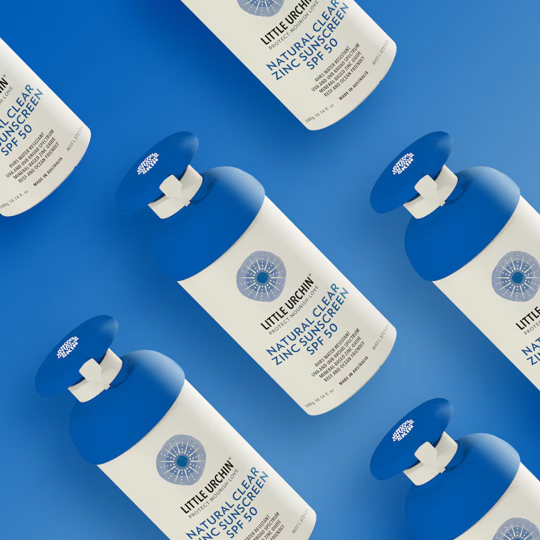 Little Urchin | NATURAL CLEAR ZINC SUNSCREEN SPF 50, 300G