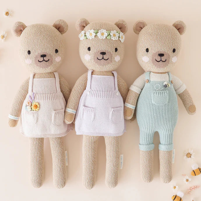 cuddle kind Charlie the Honey Bear Peach Pip