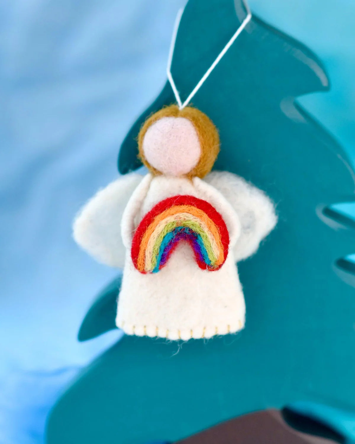 Tara Treasures | Felt Diversity Angel with Rainbow (various)