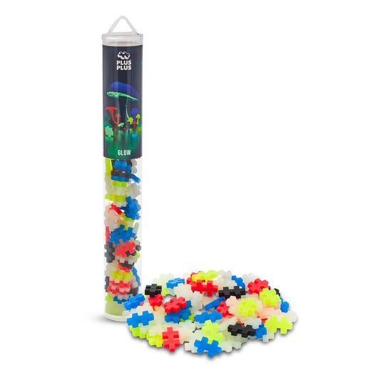 Plus-Plus | Glow In The Dark Mix 100pc Tube