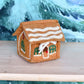 Tara Treasures | Felt Gingerbread House - Green Windows