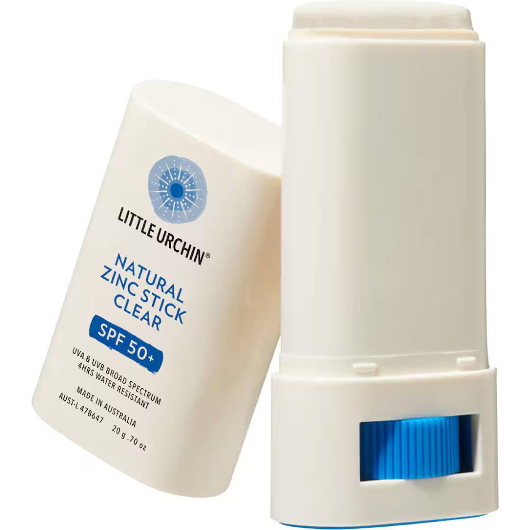 Little Urchin | NATURAL ZINC STICK CLEAR, SPF 50+