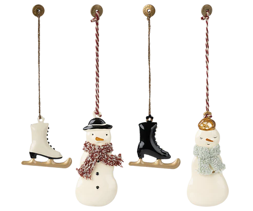 Maileg | Metal Ornament SET - Winter Wonderland