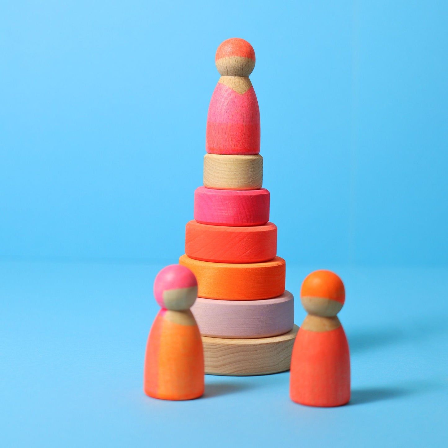 GRIMMS | Conical Tower (Neon Pink) - Small