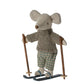 Maileg | Winter Mouse with Skis - Big Brother