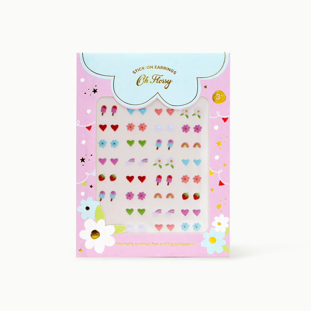 Oh Flossy | Kids Stick on Earrings