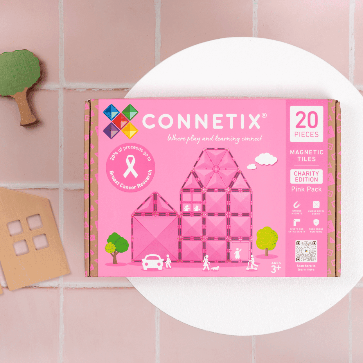 Connetix | Charity Pack Pink (20pc)