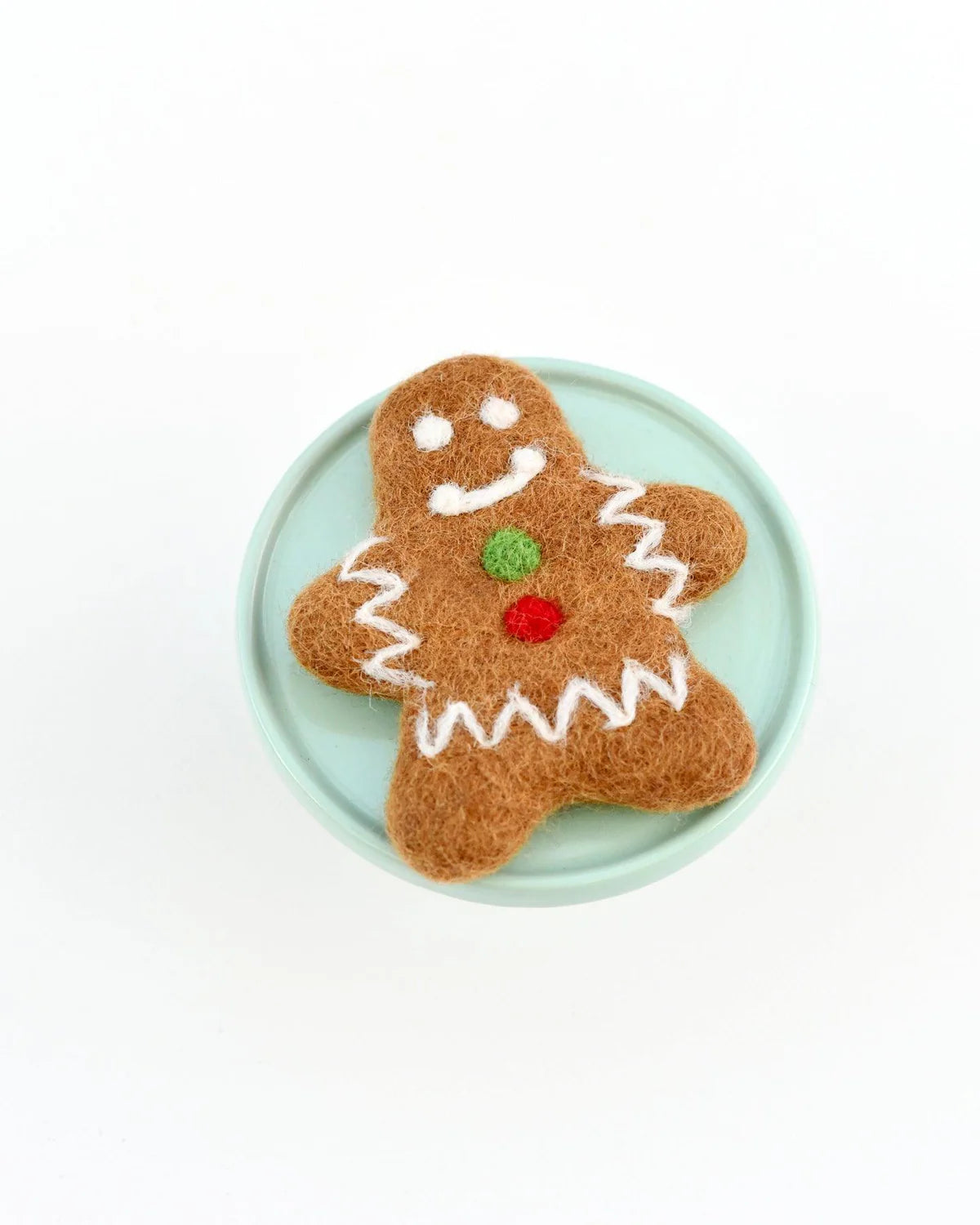 Tara Treasures | Felt Gingerbread Man Cookie