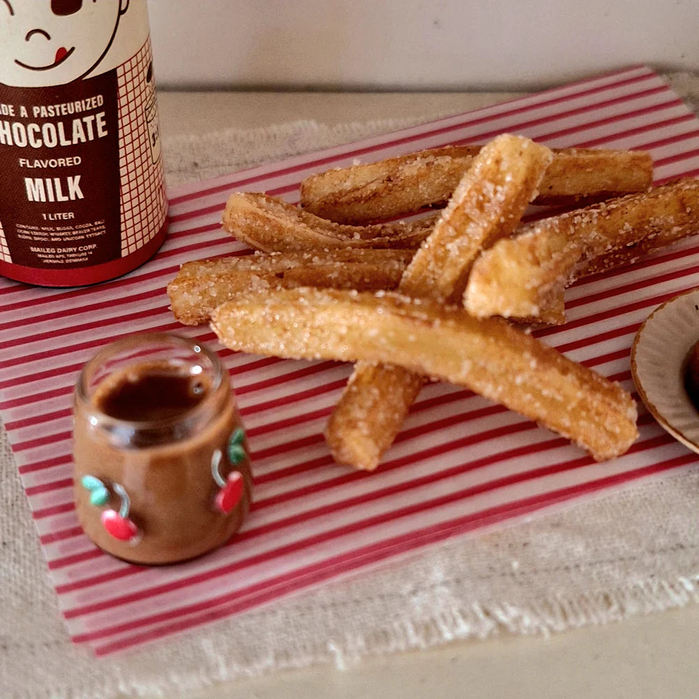 Ratatouille Miniatures | Churros with Chocolate