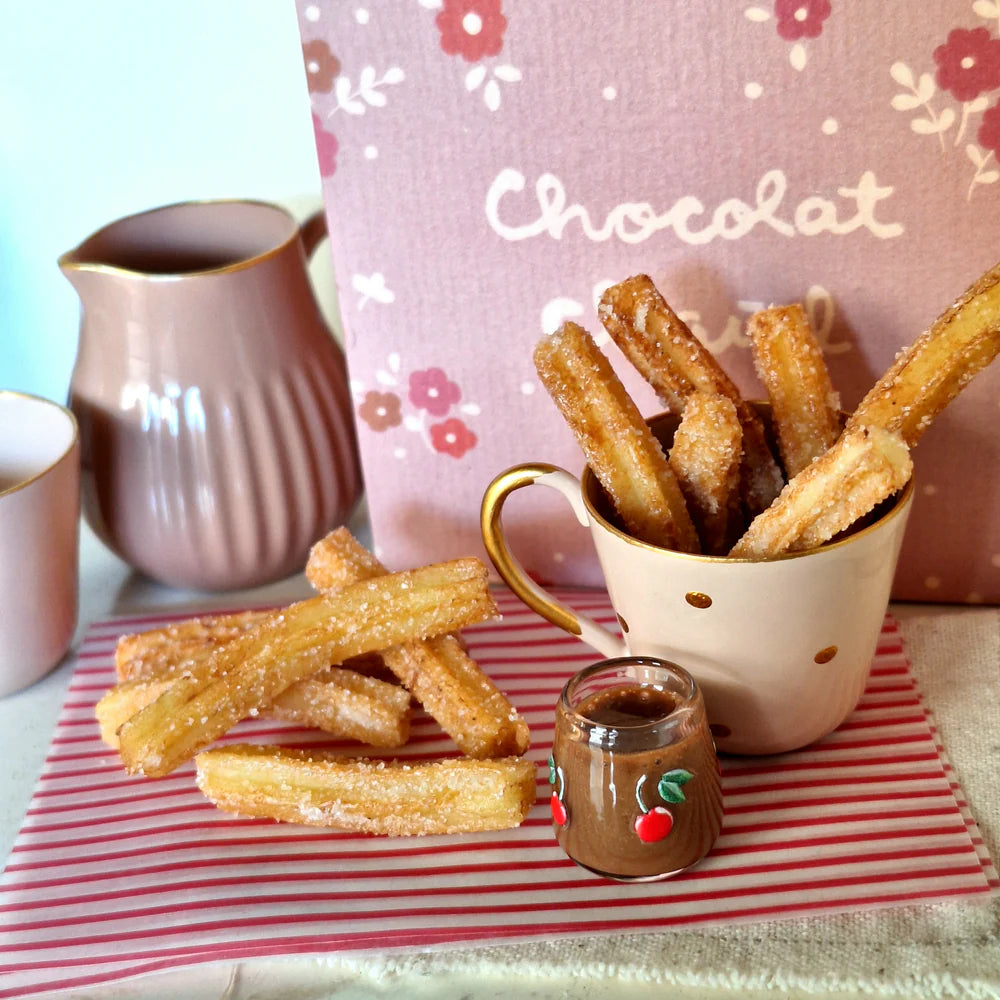 Ratatouille Miniatures | Churros with Chocolate