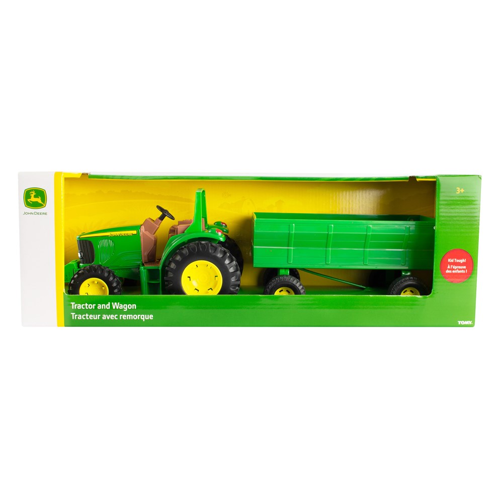 John Deere | Tractor with Wagon  - 20cm