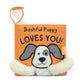 Jellycat | Bashful Puppy Loves You