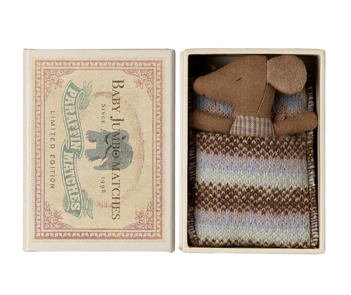 Maileg | Sleepy-Wakey Baby Mouse in Box