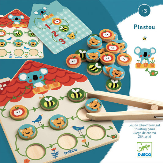 Djeco | Pinstou Wooden Game