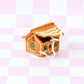 Tara Treasures | Felt Gingerbread House - Green Windows